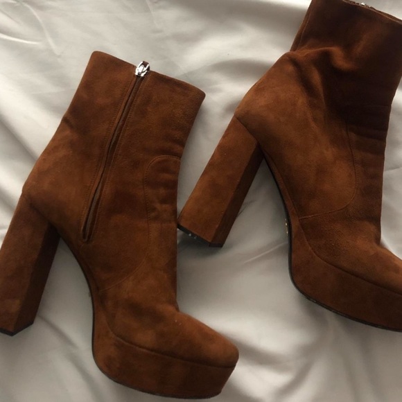 prada platform booties - Picture 3 of 4